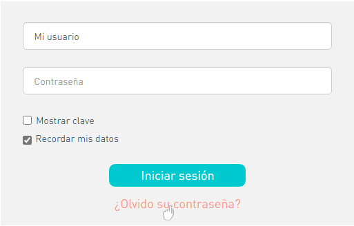 pandilla Espantar Pef Olvidaste tú contraseña? - Manual usuario datos abiertos